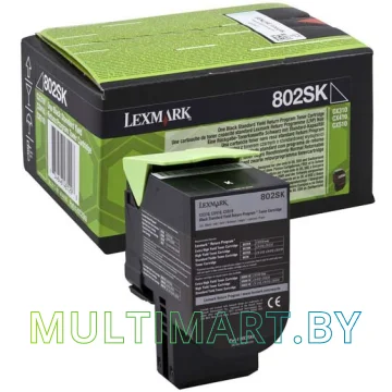 Картридж Lexmark 802SK (80C2SK0) картинка 2